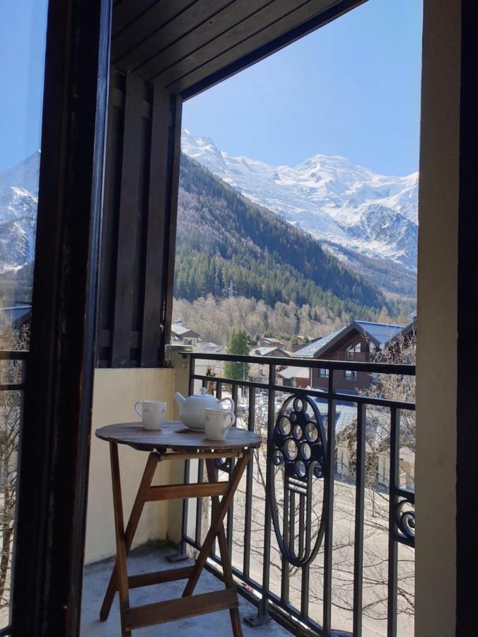 Hypercenter 27 M With Balcony Mont Blanc View Lägenhet Chamonix Exteriör bild